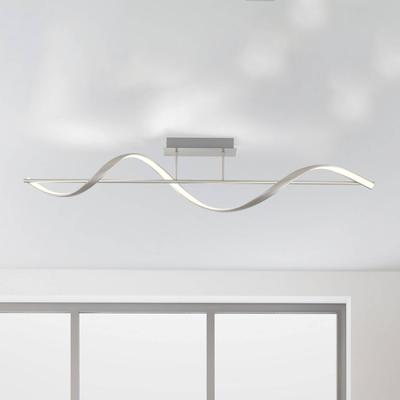 Q-Smart-Home Smart Home Deckenlampe Q-Swing, dimmbar, alu / grau / zink, für Wohn- / Esszimmer, Aluminium, Modern, Smart Home Deckenlampe Image