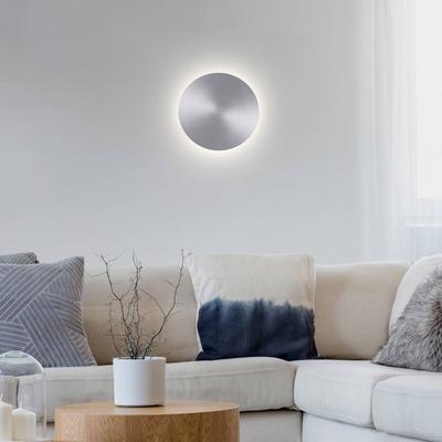 Paul Neuhaus Wandlampe Akku Puntua, dimmbar, alu / grau / zink, für Wohn- / Esszimmer, Aluminium, Modern, LED Wandleuchte, Wandlampe Innen Image