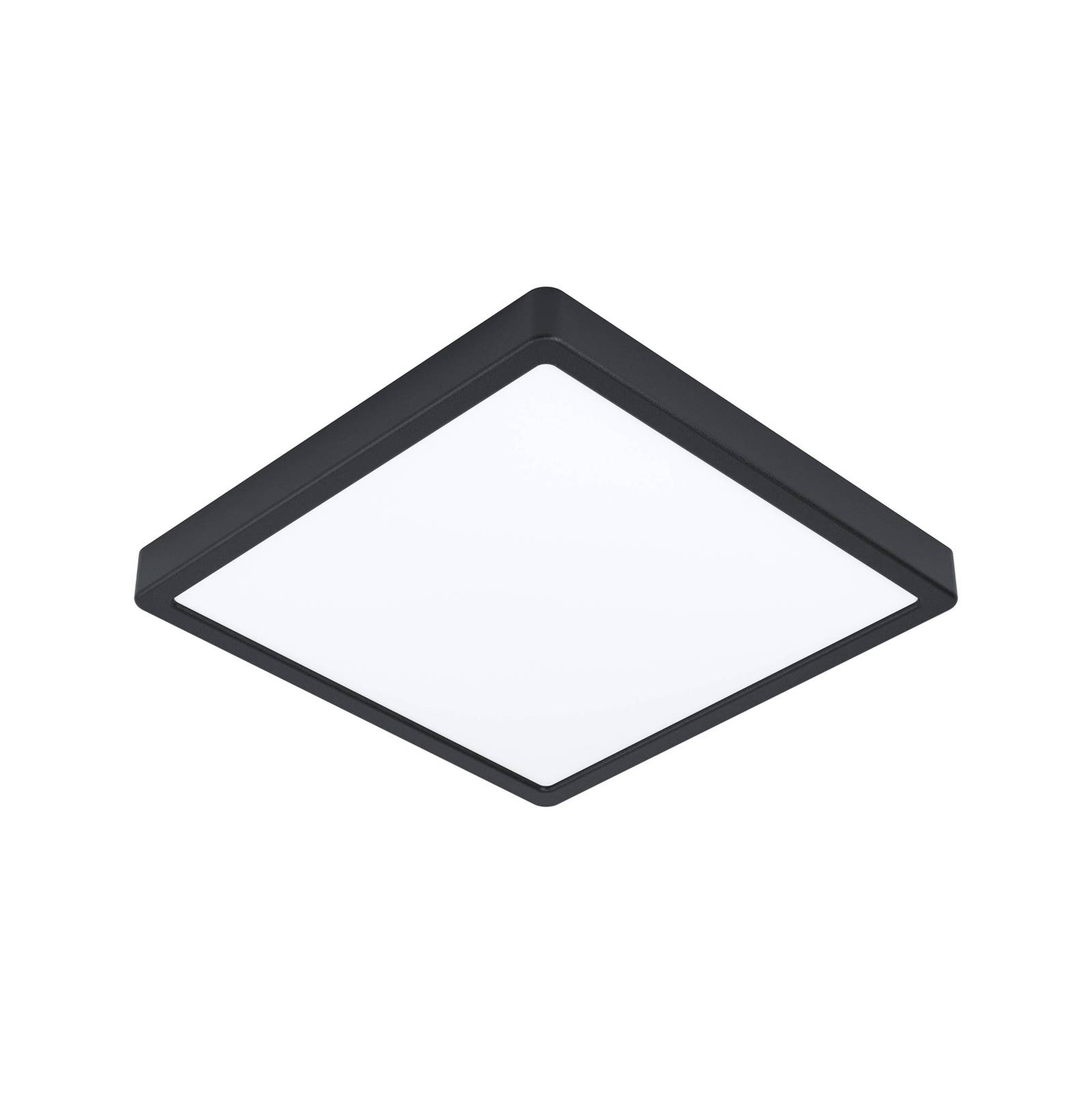 EGLO LED Deckenlampe Fueva 5, schwarz, für Badezimmer, Metall, LED Deckenleuchte