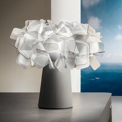 Slamp Design Tischlampe Clizia, dimmbar, alu / grau / zink, für Wohn- / Esszimmer, Kunststoff, Design, Tischlampe Image