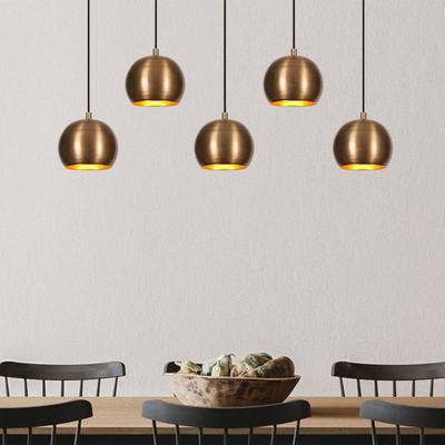 Hängelampe Sivani MR-1000 Opviq, dimmbar, bronze / altmessing, für Wohn- / Esszimmer, Metall, Pendelleuchte Image