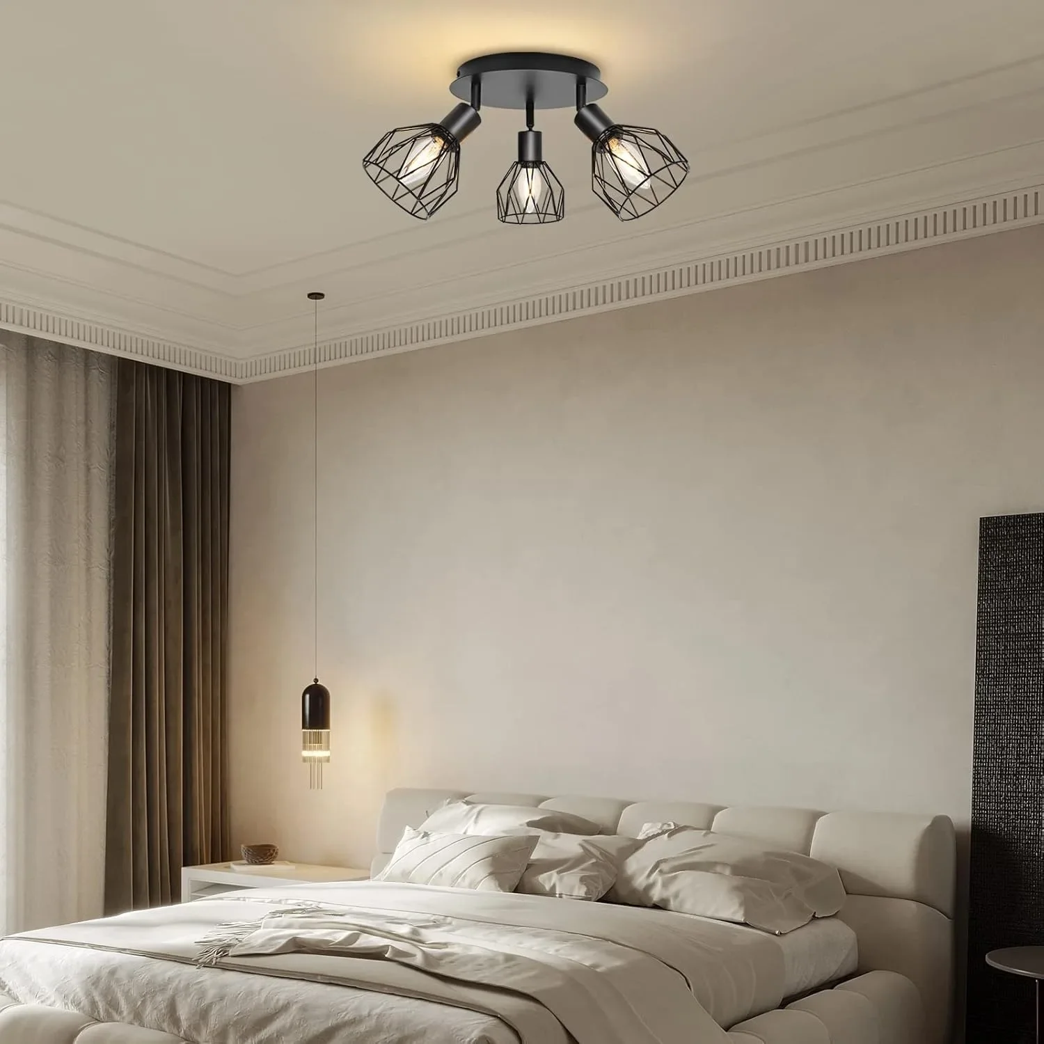 LED-Deckenstrahler E14 schwenkbar 350 ° Wand- und Decken-LED-Spotlampe für Küche/Wohnzimmer/Schlafzimmer