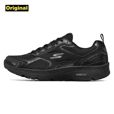 Skecher Men's Sneakers Summer breathable mesh casual running shoes Lightweight shock-absorbing