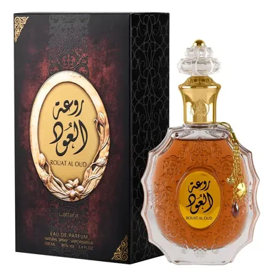 Lattafa Rouat Al Oud Eau de Parfum Unisex 100 ml 64841-Woody and spicy fragrance with notes of