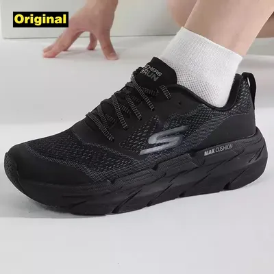 Skecher men's shoes summer new mesh breathable lightweight cushioned running shoes sneakers Jogging