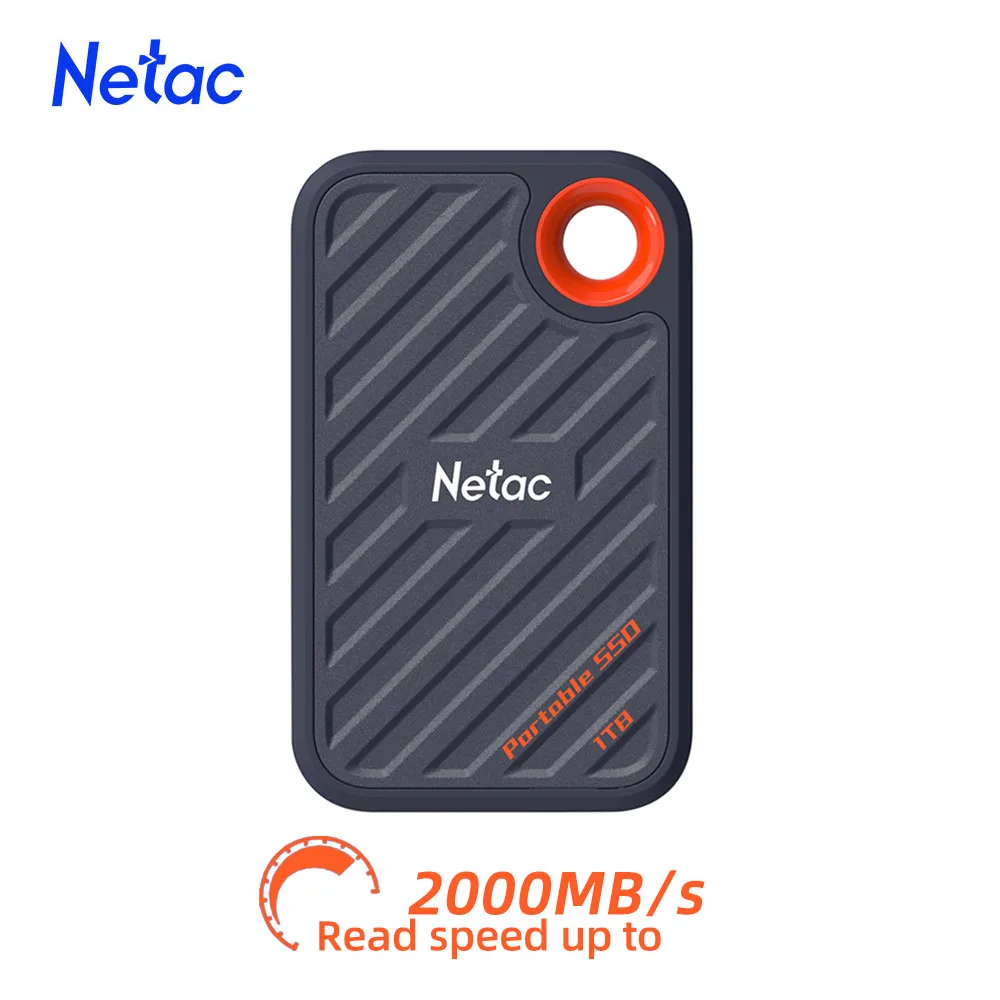 Netac Externe SSD 1 TB tragbare SSD 512 G 2 TB externe Festplatte USB3.2 Gen2x2 Solid State Disk für Laptop Desktop Image