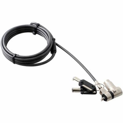 Codi Universal 3-In-1 Keyed Cable Lock - Compatible With; Standard T-Bar Security Slot, Noble Security Slot & Nano Security Slot