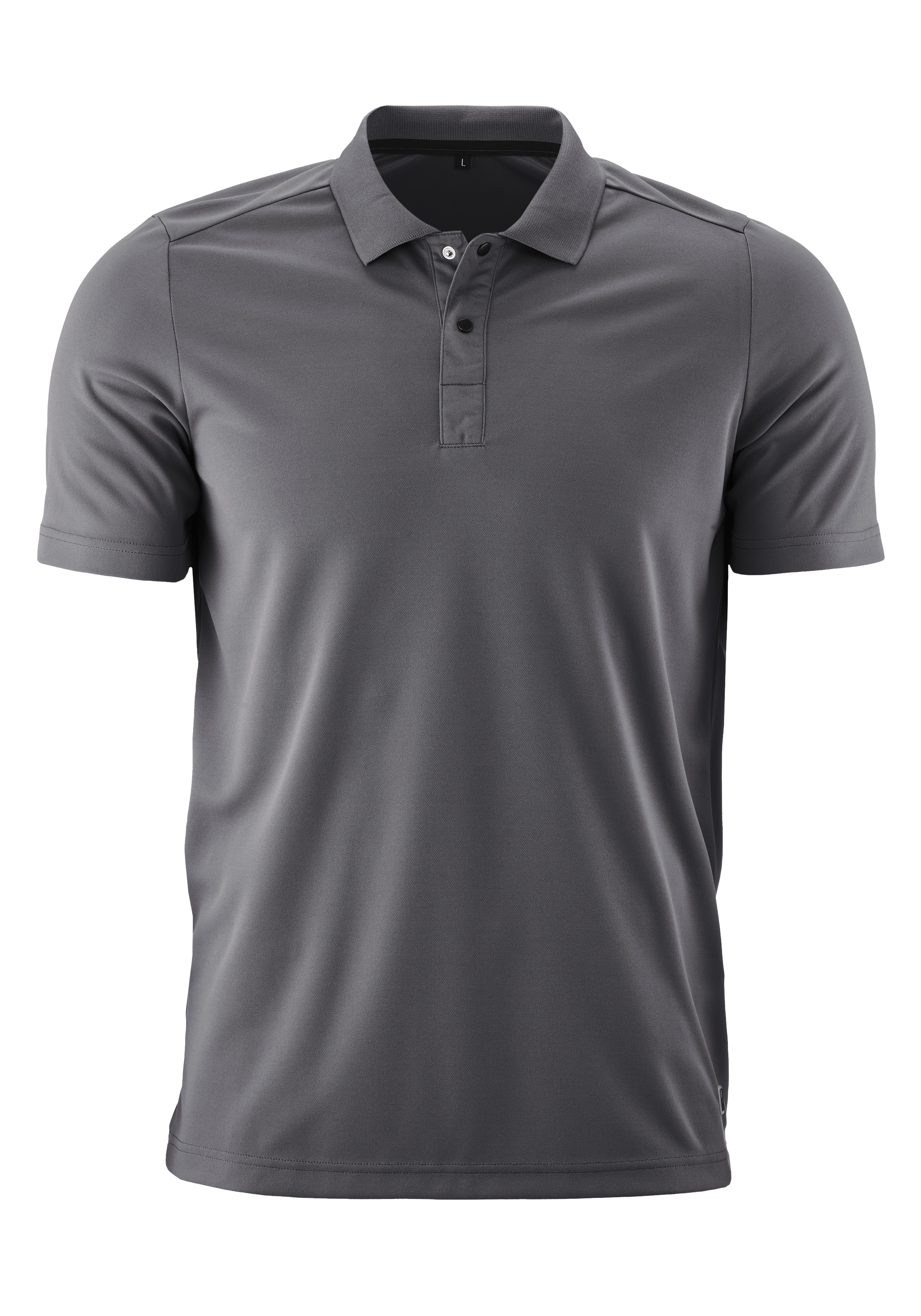 Radtrikot GONSO "Almas", Herren, Gr. M, grau, 100% Polyester, Rundhals, Trikots, Herren Fahrradtrikot kurzarm, elastisches und atmungsaktives Radshirt Image