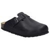 Clog JOSEF SEIBEL "Hermine 04", Damen, Gr. 39, schwarz, Leder, klassisch, Schuhe, Hausschuh, Schlupfschuh mit Schnallenverschluss