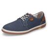 Schnürschuh CAMEL ACTIVE, Herren, Gr. 45, blau, Nubukleder, casual, Schuhe, Hybrid Sneaker, Business Schuh, Sneaker mit Lederfutter