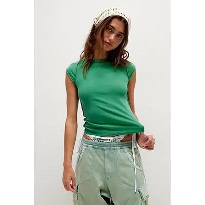 We The Free Ever Had Tee at Free People in Jolly Green, Size: XS
