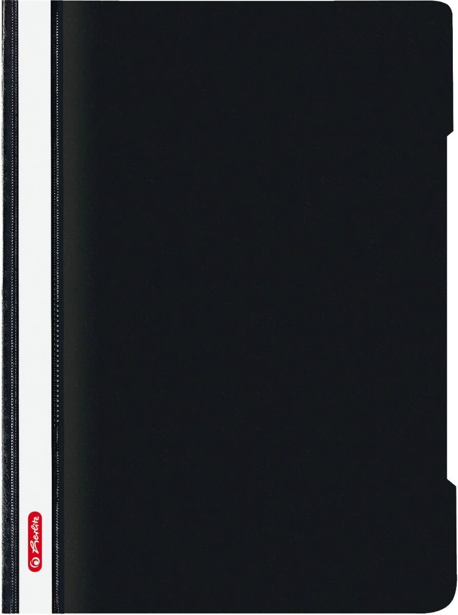 herlitz Sichthefter PP A4 Quality schwarz Image