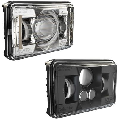 JW Speaker Headlight Clear Lens, Black Interior Model 8800 Evolution 2 Series, Driver & Passenger Side, limited warranty 0552671