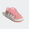 Sneaker ADIDAS ORIGINALS "CAMPUS 00S COMFORT CLOSURE ELASTIC LACES KIDS", Kinder, Gr. 27, semi pink spark, cloud weiß, gum 2, Leder, Synthetik, sportlich, Schuhe, für Kinder