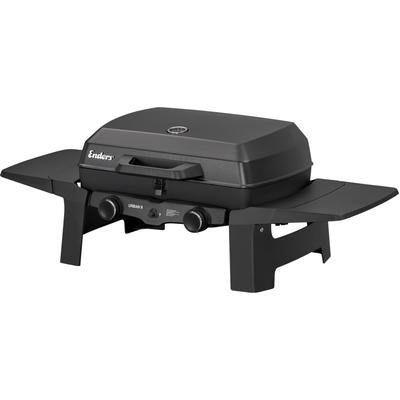 Gasgrill ENDERS "Urban II", schwarz, B:95cm H:34,5cm T:42cm, Grills, 2 getrennt regelbare Brenner für direktes und indirektes Grillen Image