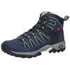 Outdoorschuh BRÜTTING "Outdoorstiefel Mount Pinos High", Gr. 39, blau, Leder, Schuhe