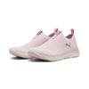 Slip-On Sneaker PUMA "SOFTRIDE REMI SLIP-ON KNIT WN'S", Gr. 38,5, rose mauve, warm weiß, rose gold, Textil, sportlich, Schuhe