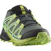 Wanderschuh SALOMON "SPEEDCROSS J", Gr. 33, urban chic, sharp grün, schwarz citron, Textil, Synthetik, sportlich, Schuhe, wasserdicht