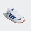 Klettschuh ADIDAS SPORTSWEAR "TENSAUR SWITCH KIDS", Gr. 35, weiß (cloud weiß, royal blau, dunkelblau), Synthetik, Textil, sportlich, Schuhe