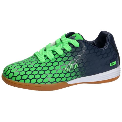 Fußballschuh LICO ""Fußballschuhe Soccer Champ"", Kinder, Gr. 41, grün, Synthetik, Schuhe