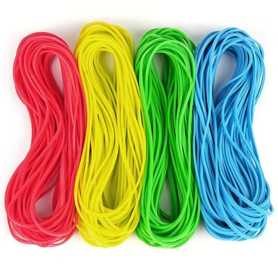 TEMU Lotfancy Large Rubber Bands, 170 Pcs Big Rubber Bands, Assorted Color, Size #117b 7Ã—1/8