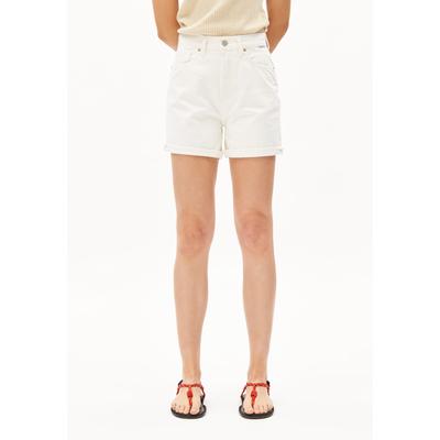 SHEAARI - Frauen Regular Fit Shorts - weiss (Größe: 33) Image