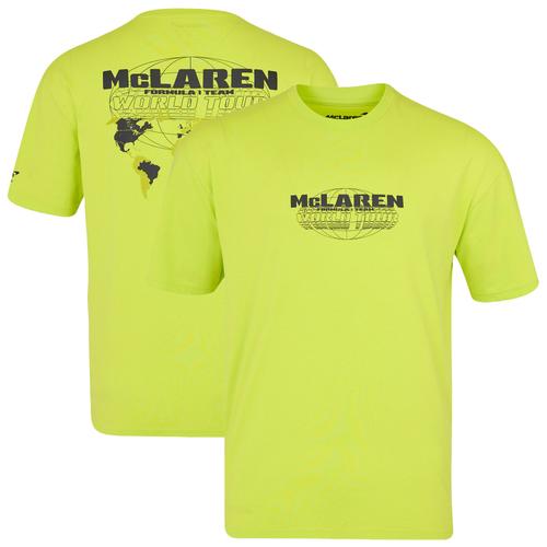 T-shirt graphique McLaren World Tour - Néon - Unisexe - unisexe Taille: L