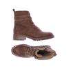 Anna Field Damen Stiefelette, Gr. 41, braun, Kunstleder