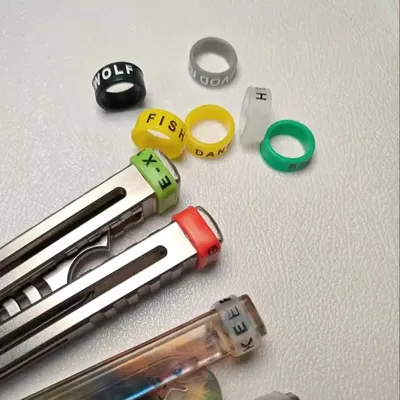 Silicone Rubber Decorative Band For Coffee machine nozzle scraper kitchen appliance handle DIY Tool