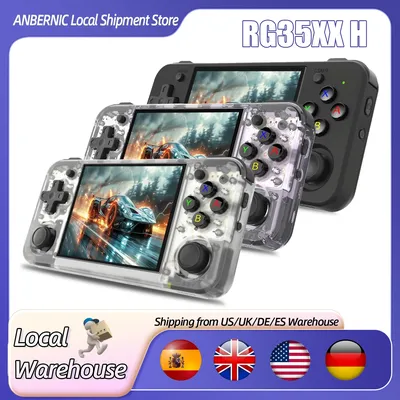 ANBERNIC RG35XX H Retro Handheld-Spiel-Video-Player-Konsole 3,5 Zoll IPS voller Betrachtungswinkel Image