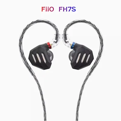 Fiio/fh7s ein kreis vier eisen hoch auflösende hifi fieber kopfhörer fünf einheit kreis eisen lou Image