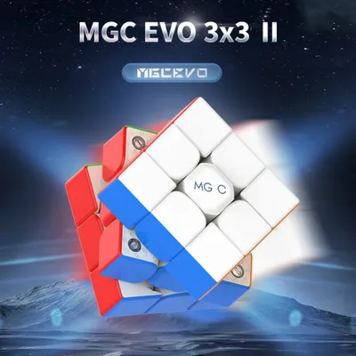 Yongjun YJ Professionelle Neue MGC EVO II Evolution Magnetische Geschwindigkeitswürfel 3x3 Spielzeug Image