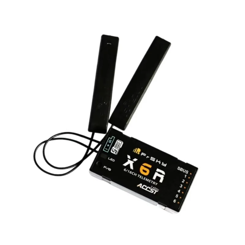 FrSky X6R 2,4G 16CH SBUS Telemetrie Empfänger PCB Antenne für Taranis X9D RadioMaster TX16S Jumper T16 T18 Image