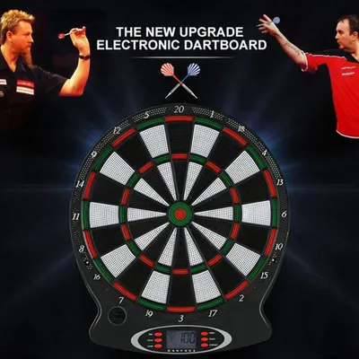 Zielbrett elektronische Spiele Professionelles elektronisches hängendes Dartscheiben-LCD-Score-Indikatorspiel mit Darts Image