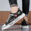 Sommer männer Casual Schuhe Atmungsaktive Vielseitige Student Trendy Low Top Jugend Canva Schuhe EVA Sohle PVC Gesicht Vulkanisieren Schuhe