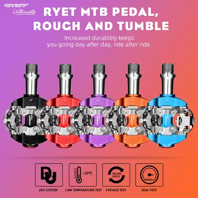 RYET MTB Fahrrad Pedale SPD Klick Mountainbike Pedale Mountainbike Dual Plattform Trittbrett MTB Klick Pedal Fahrrad Teile