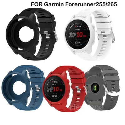 Silikon 22mm Armband Für Garmin Forerunner 255 265 Strap smart Armband Armband Für Garmin Forerunner Image