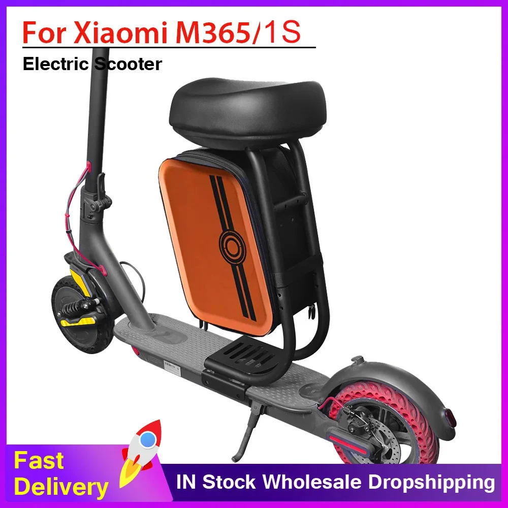 Roller Sitz für Xiaomi M365 1S Elektrische Roller Multifunktionale Lagerung Schock-absorbieren Sitz Teile Zubehör Image