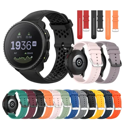 Silikon 20 22mm Armband Für SUUNTO 9 PEAK Pro/5 PEAK/VERTICAL Band Für SUUNTO RACE/3 Fitness Armband Image