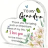 Geschenke für Oma, Großmuttergeschenk von Enkelin Enkel, Oma-Geschenkideen zum Muttertag, Valentinstag-Geburtstag