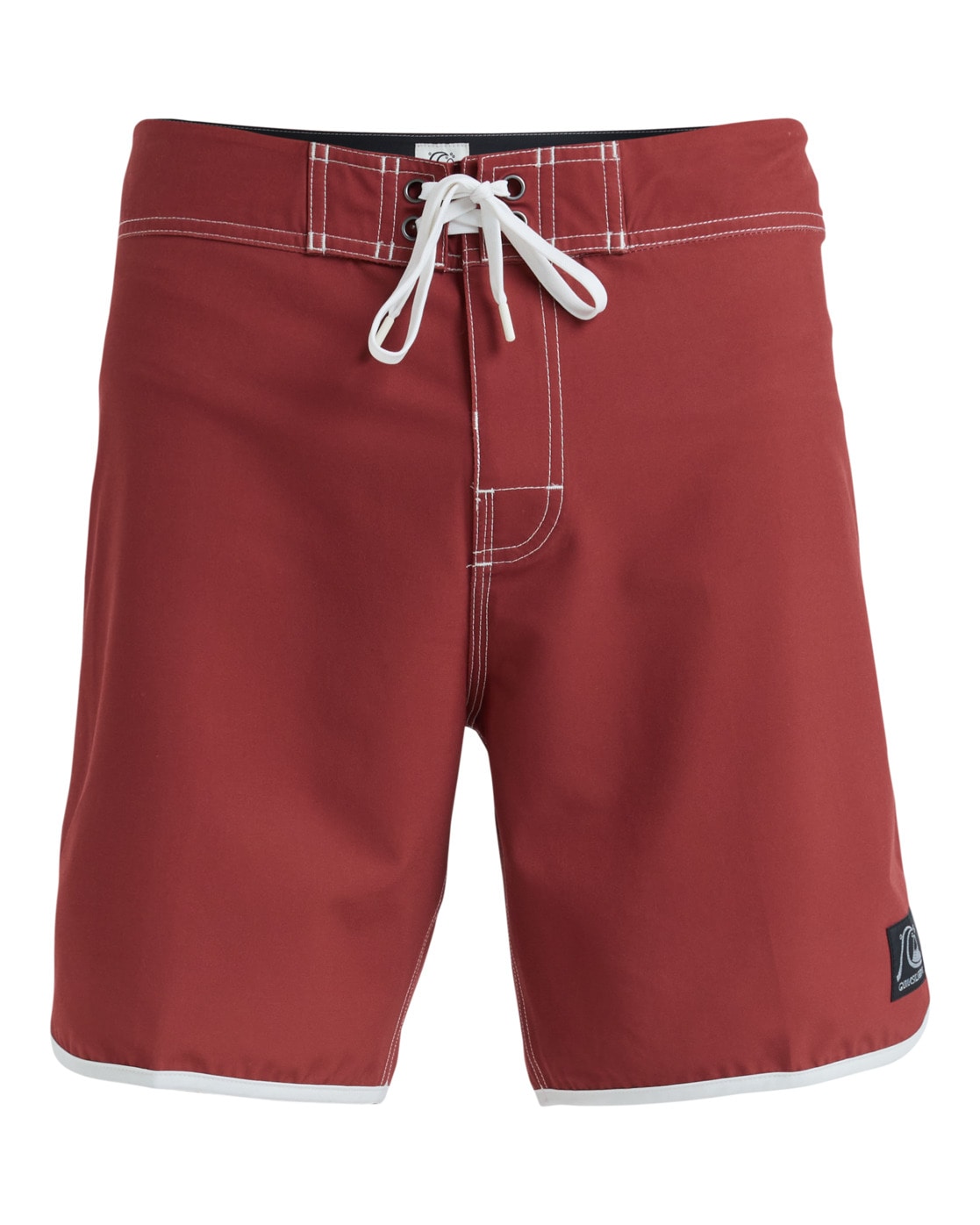 Boardshorts QUIKSILVER "Original Scallop 18", Herren, Gr. 32M, braun (henna), 92% Polyester, 8% Elasthan, Hosen Image