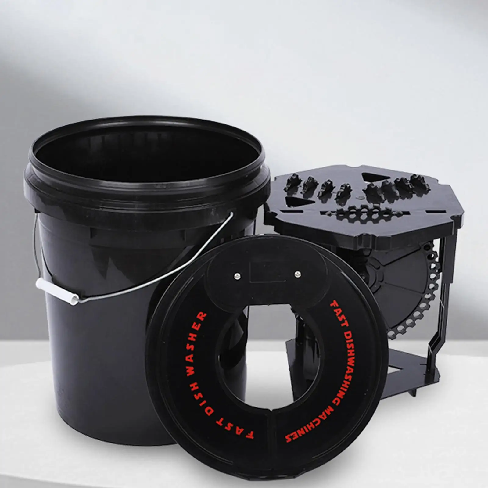 Autowaschpad, Waschmaschine, Wascheimer, kleiner Eimer für Reinigungspads, Polierpads, Schaumstoffpads, Polierkugeln, Wollpufferpads Image