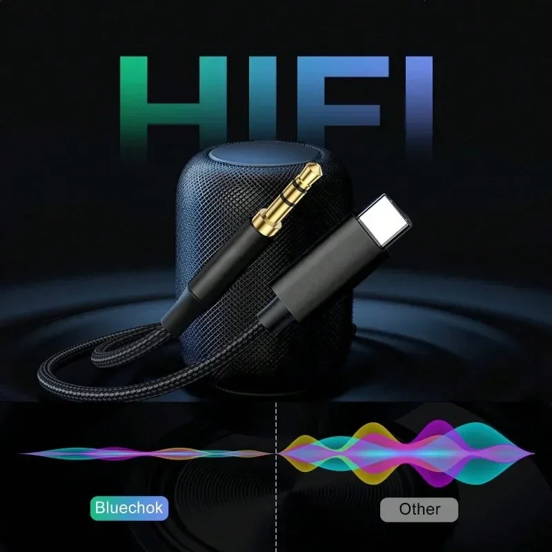 Jack 3/5 Audiokabel Jack 3,5 mm Stecker auf Stecker Lautsprecher Aux geflochten für iPhone Samsung Kopfhörer Xiaomi Car Audio Stereo HiFi Musik Image