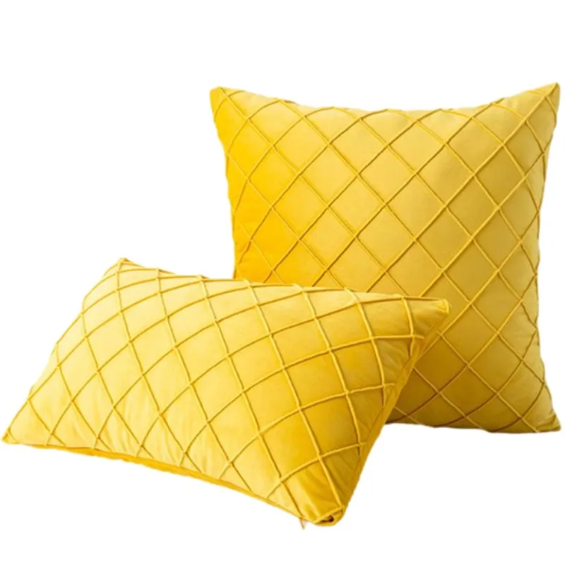 Samt-Wurfkissen, Sofa, dekorativ, gemütlich, einfarbig, Heimkissenbezug für Zuhause, Schlafzimmer, 30 x 50 cm, 45 x 45 cm, 50 x 50 cm