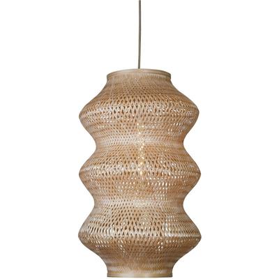 GOOD & MOJO Hängeleuchte "BARBADOS", beige (natur), 1 flammig, Ø 40,00cm H: 270,00cm, Lampen Image