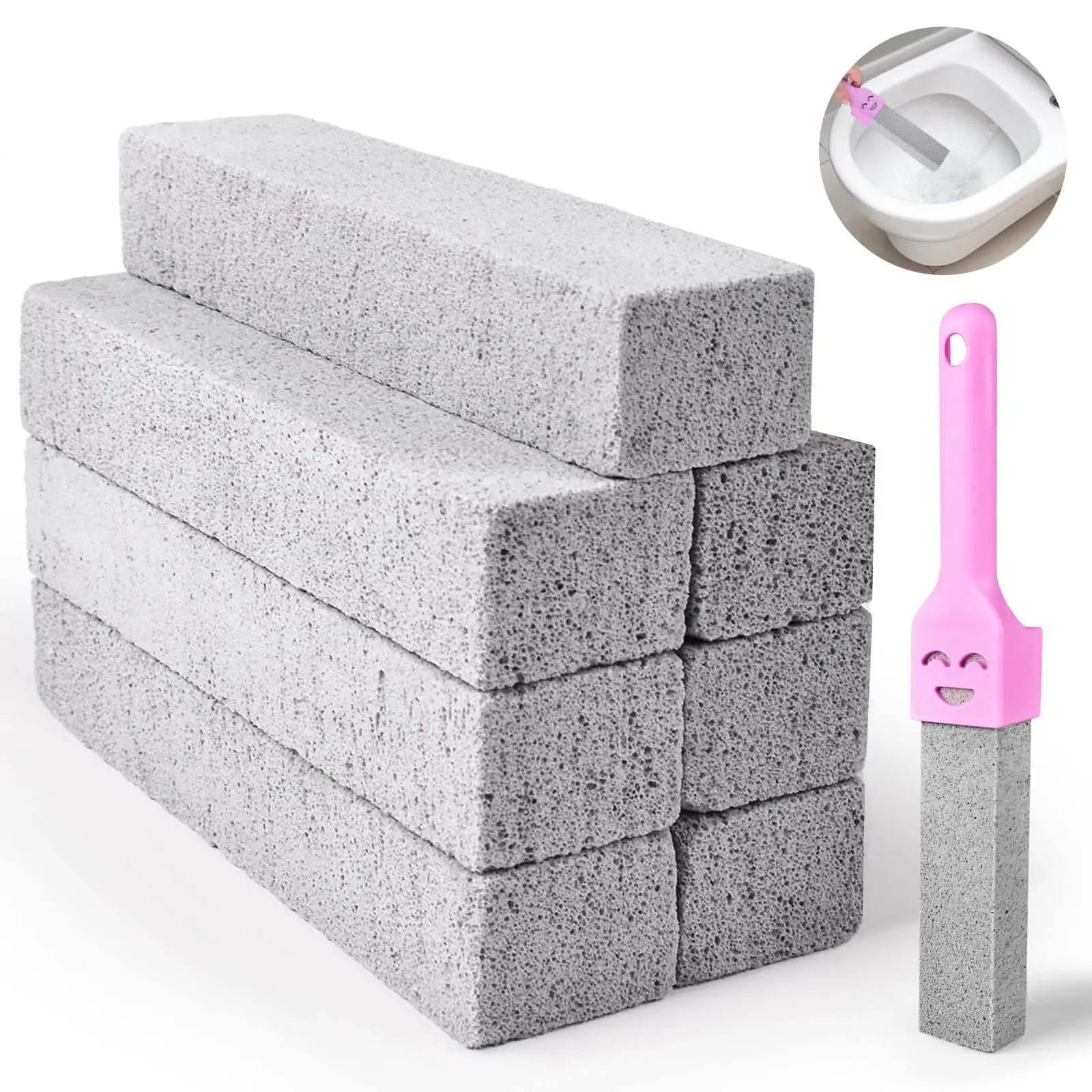 Heavy Duty Bimsstein Reinigung Stein Stick Für Wc Sitz Badewanne Waschbecken Kalk Rost Fleck Entferner Badezimmer Fliesen Mörtel Wäscher