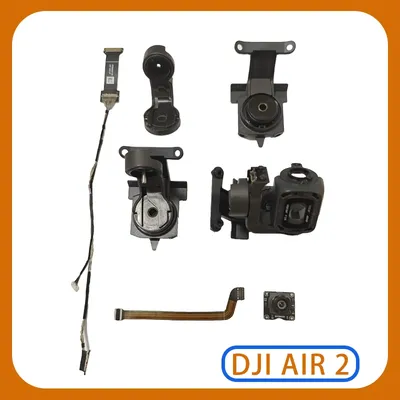 Original Air 2 Gimbal-Kameramotor Gimbal Air 2 Signalkabel Flexibles Flachbandobjektivglas Y-Motor & Halterung für DJI Mavic Air 2