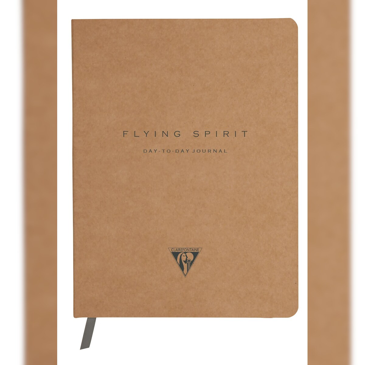 Clairefontaine 5x Flying Spirit Kraft, DaytoDay journal 19x25 cm, 96 Blatt, dot/punktkariert, Einstecktasche auf der Rückseite - Kartonbraun 103746C Image