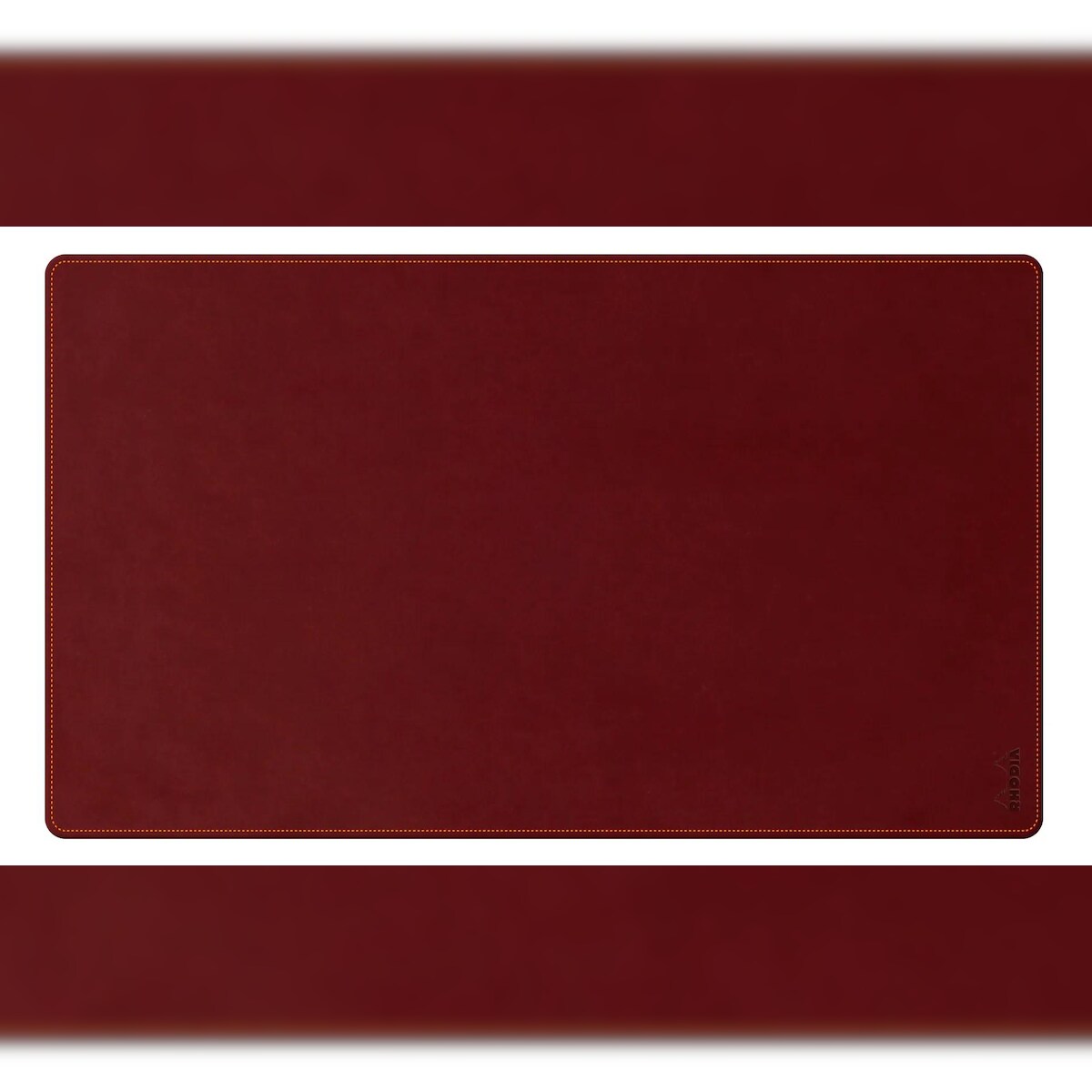 Rhodiarama, weiche/flexible Schreibunterlage S (60x35 cm) aus italienischem Kunstleder, gerollt in Schachtel aus Kraft - Weinrot 194238C Image