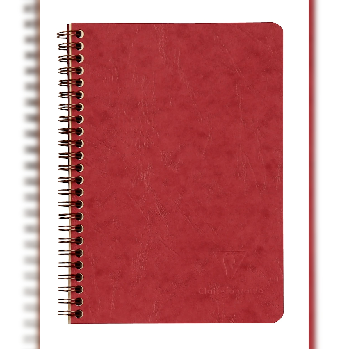 Clairefontaine 5x Spiralbuch Age Bag mit Innentaschen A5 liniert 60 Blatt - Rot 785662C Image